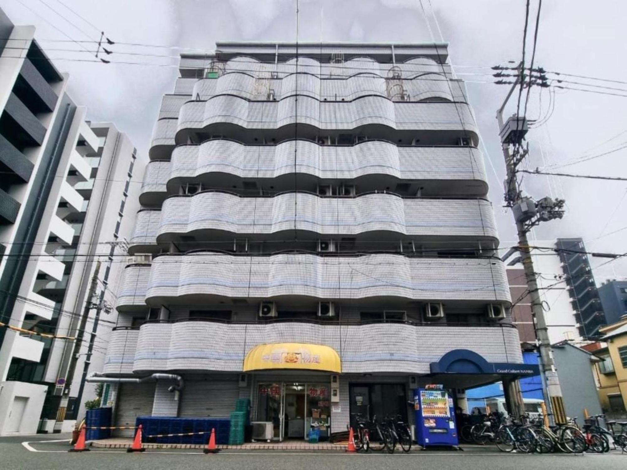 難波駅 4人 徒歩5分 家 Gran505 Daire Osaka Dış mekan fotoğraf